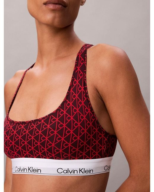 Brassière Sfoderata di Calvin Klein in Multicolor