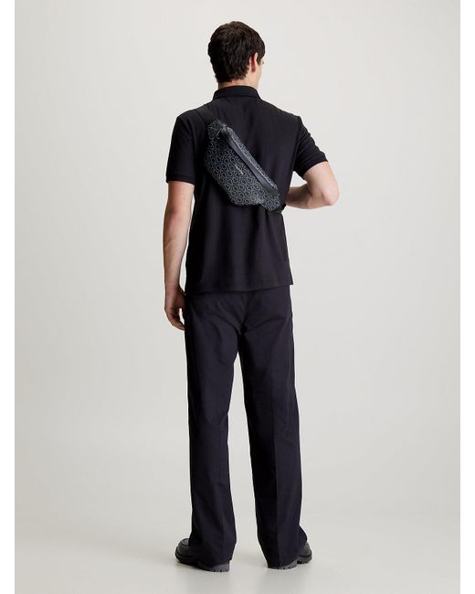 Calvin Klein Gray Logo Bum Bag for men