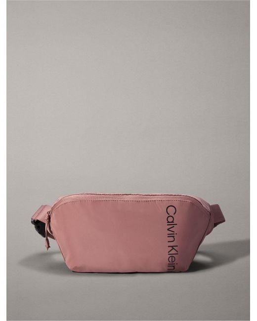 Calvin Klein Pink Ck Sport Belt Bag