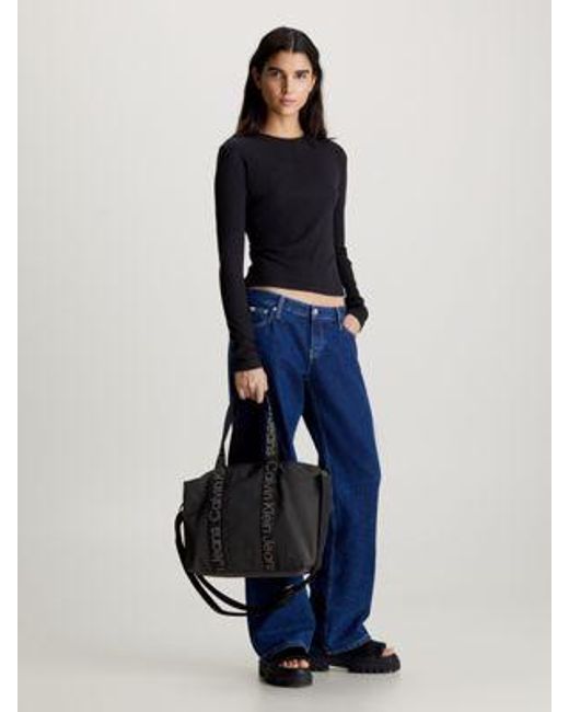 Calvin Klein Tote Bag in het Black
