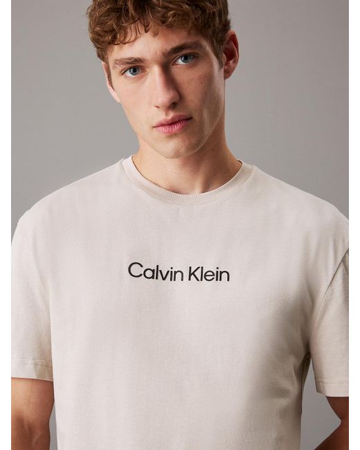 Calvin Klein Natural Logo T-Shirt for men