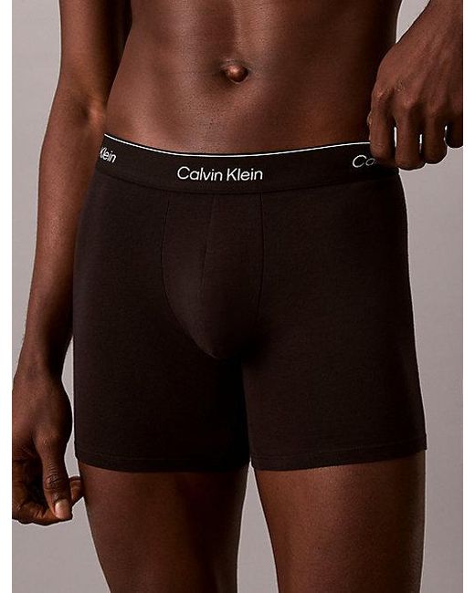 Calvin Klein Black 5 Pack Boxer Briefs for men