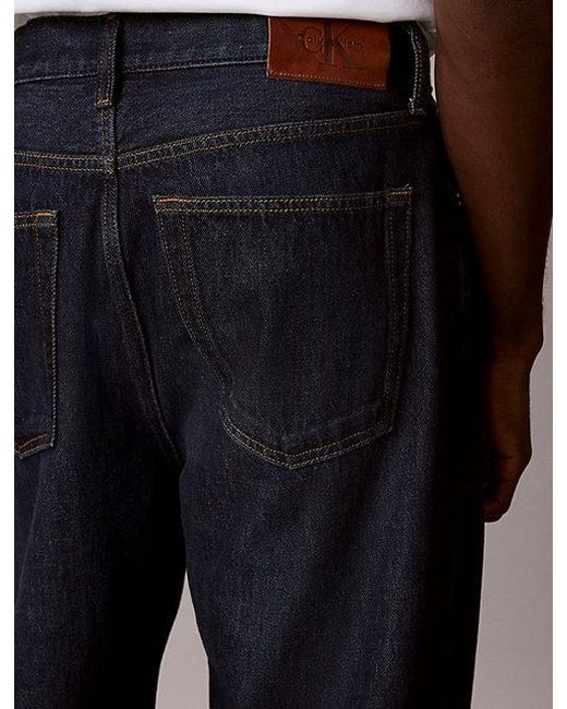 Calvin Klein White Jeans Baggy Jeans for men