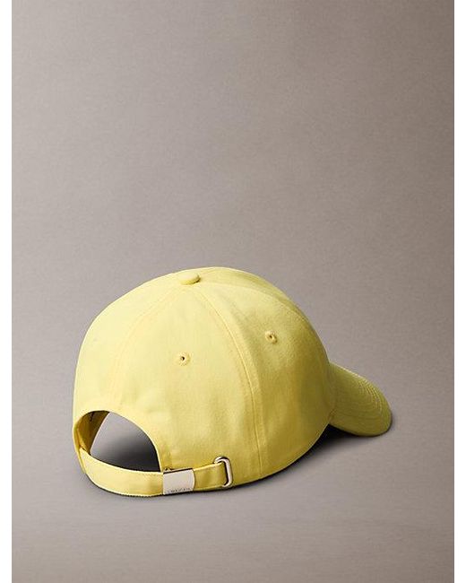 Calvin Klein Twill Pet Met Logo in het Metallic voor heren