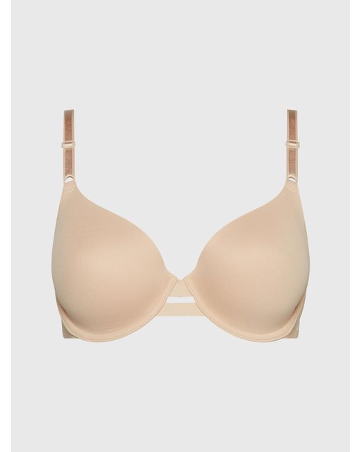 Calvin Klein T-shirt Bra - Invisibles in Natural | Lyst UK