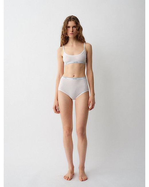Calvin Klein Sansa Slip in het White