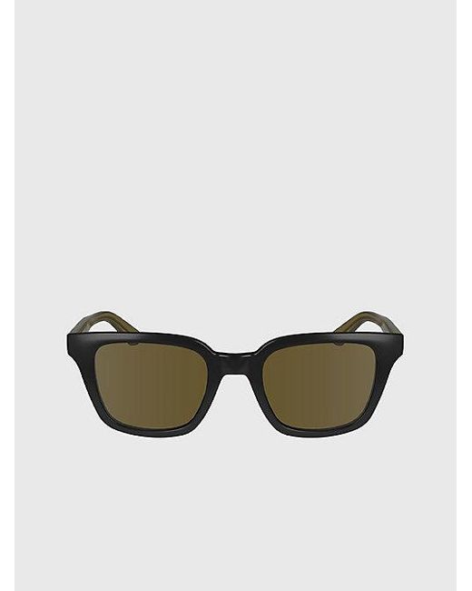 Calvin Klein Black Rectangle Sunglasses Ck24506S