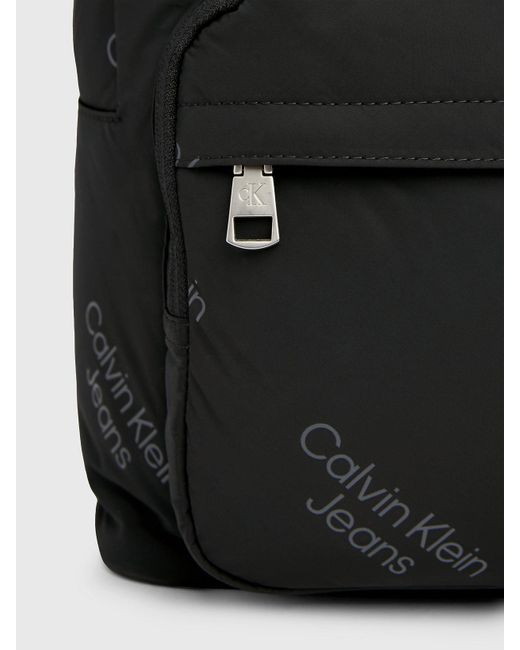 Sac à dos rond avec logo Calvin Klein pour homme en coloris Black
