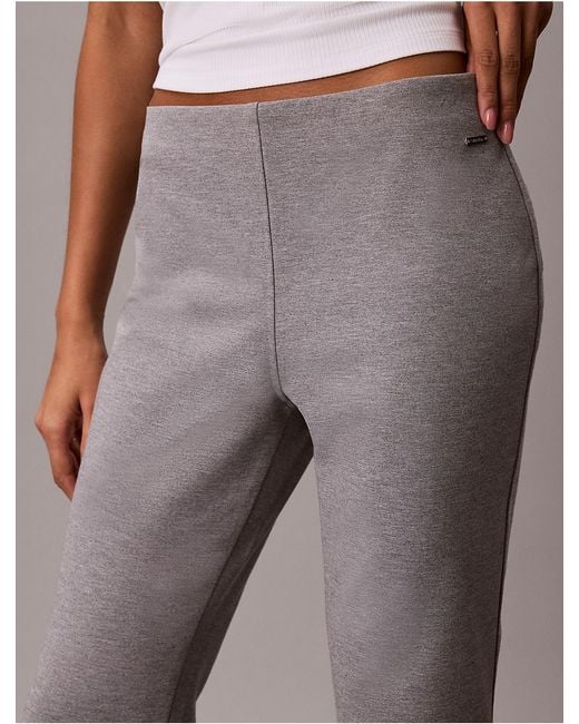 Calvin Klein Multicolor Ponte Flared Pants