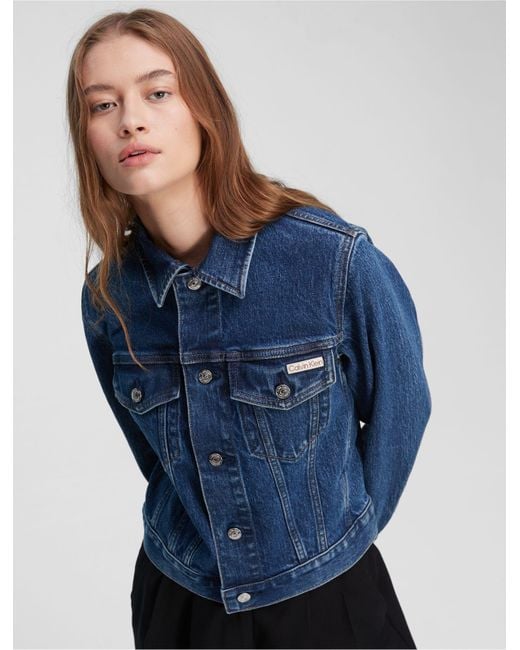 Calvin klein classic trucker cheap