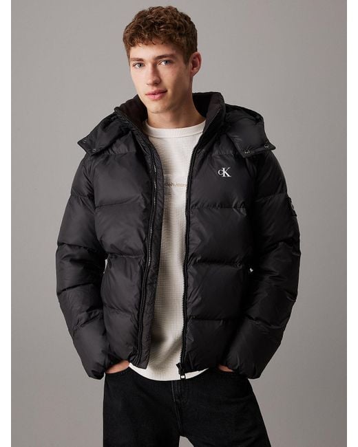 Calvin klein men's jacket grey hot sale