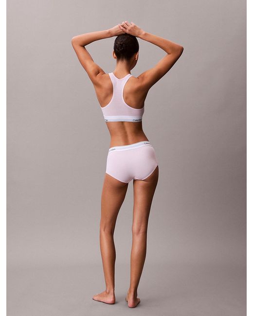Boxer Calvin Klein en coloris Pink