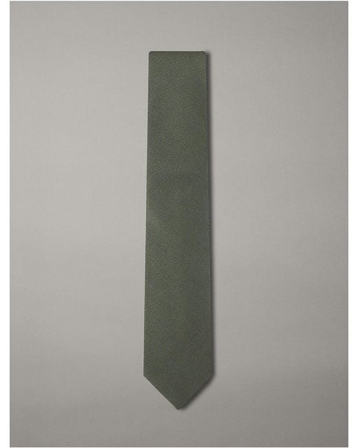 Calvin Klein Gray Solid Tie for men