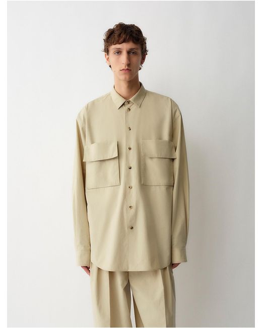 Calvin Klein Natural Cornelius Button-Down Shirt for men