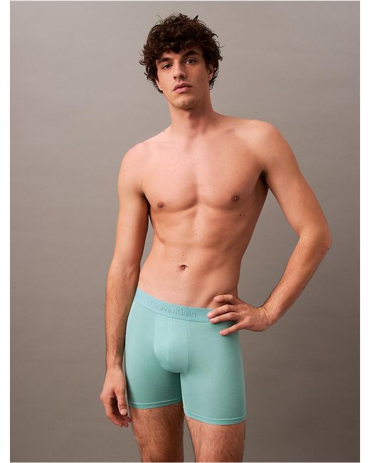 Calvin Klein Multicolor Ultra Soft Modal Boxer Brief for men
