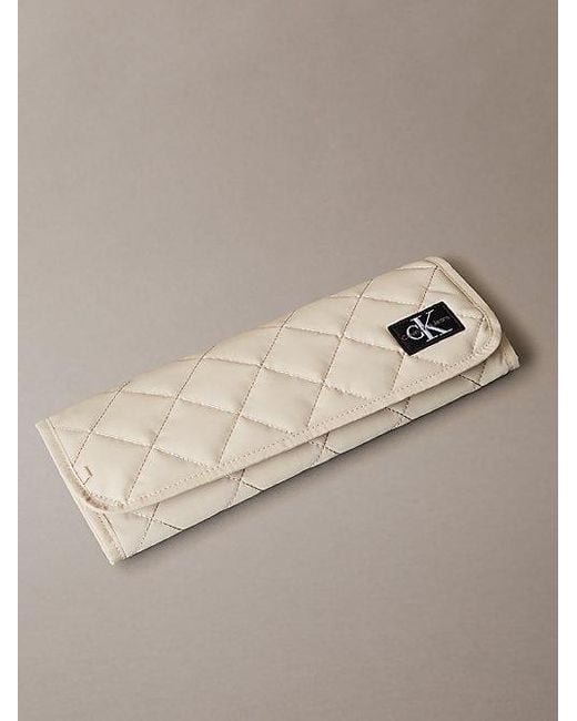 Calvin Klein Natural Jeans Quilted Diaper Bag