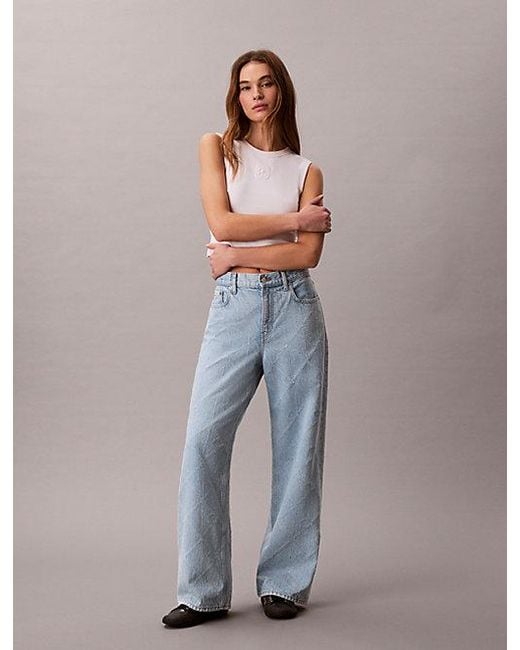 Calvin Klein Multicolor Jeans Baggy