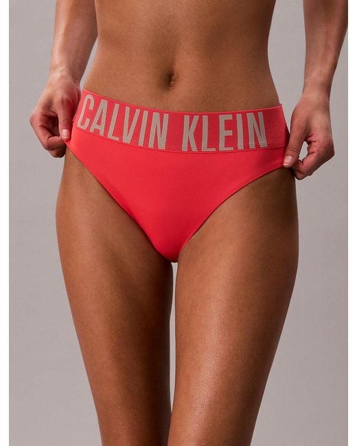 Calvin Klein Pink Bikini Bottoms