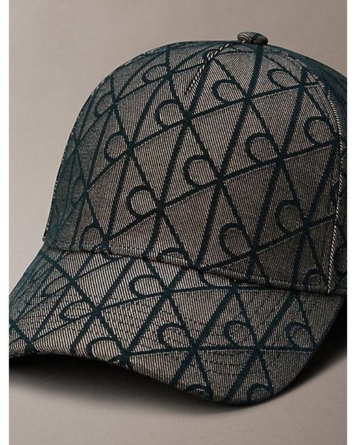 Calvin Klein Multicolor Logo Jacquard Twill Cap for men