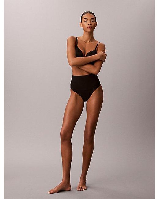 Calvin Klein Black Shapewear-String