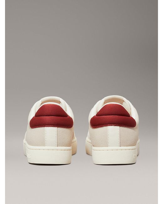 Baskets En Toile Calvin Klein pour homme en coloris Natural