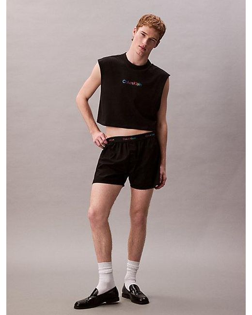 Calvin Klein Loungeshorts in het Black voor heren
