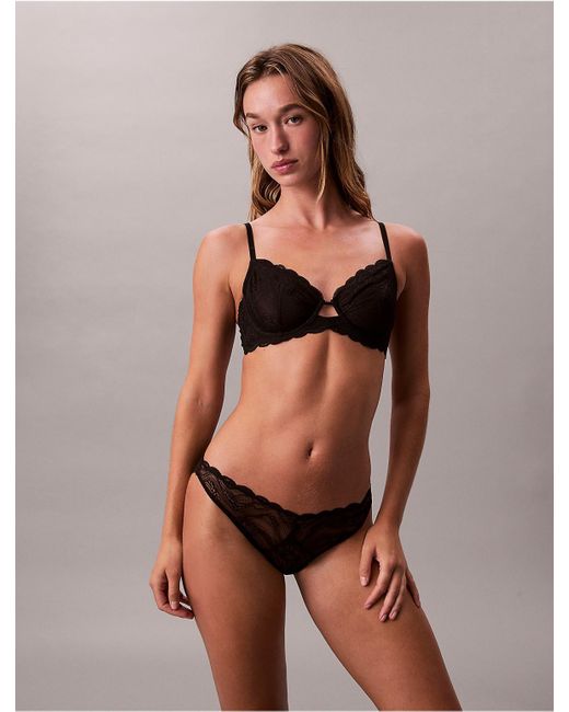 Calvin Klein Black Full Coverage Bra