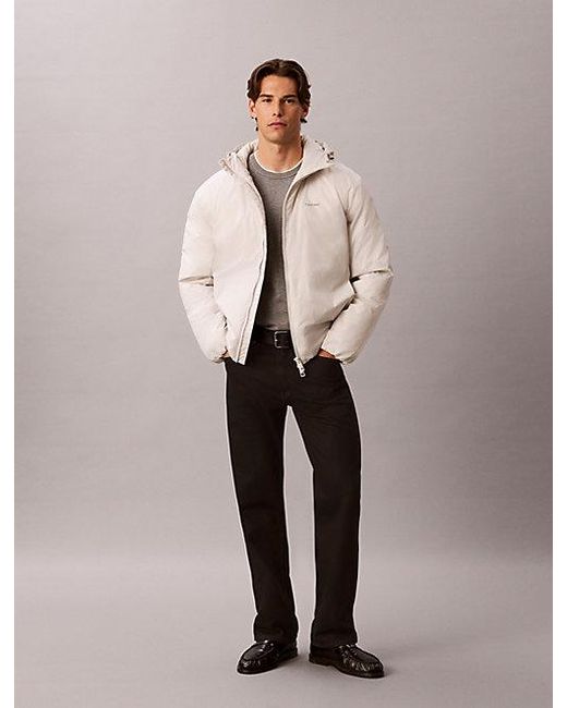 Calvin Klein Natural Ultra Light Padded Ripstop Jacket for men