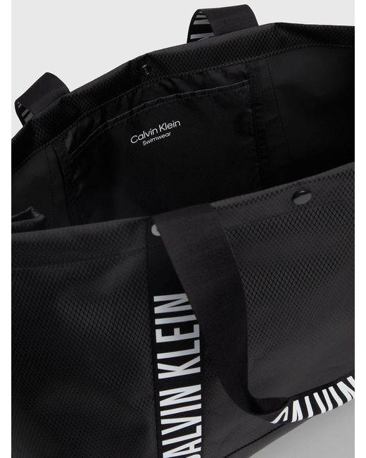 Sac cabas de plage - CK Meta Legacy Calvin Klein en coloris Black