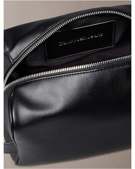 Calvin Klein Gray Monologo Dopp Kit for men