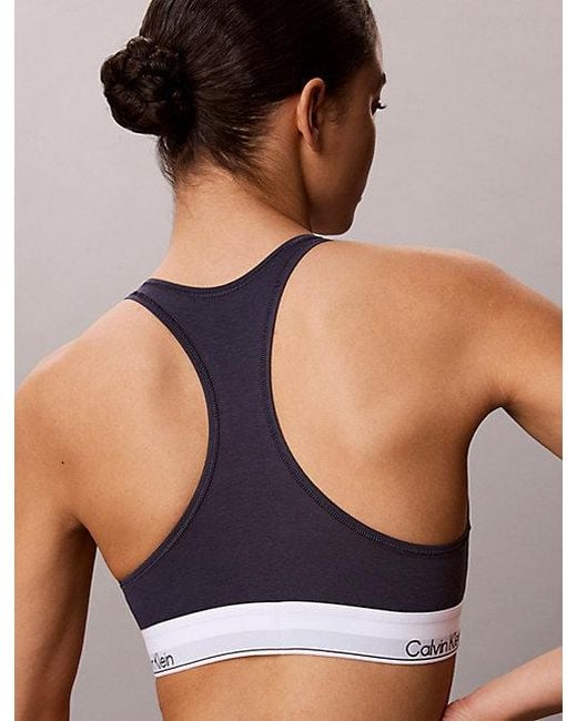 Calvin Klein Multicolor Unlined Bralette Icon Cotton Modal