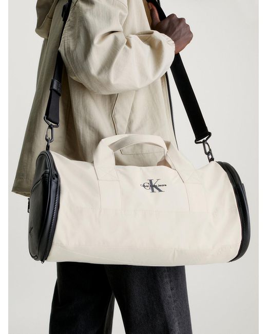 Calvin Klein Natural Packable Duffle Bag for men