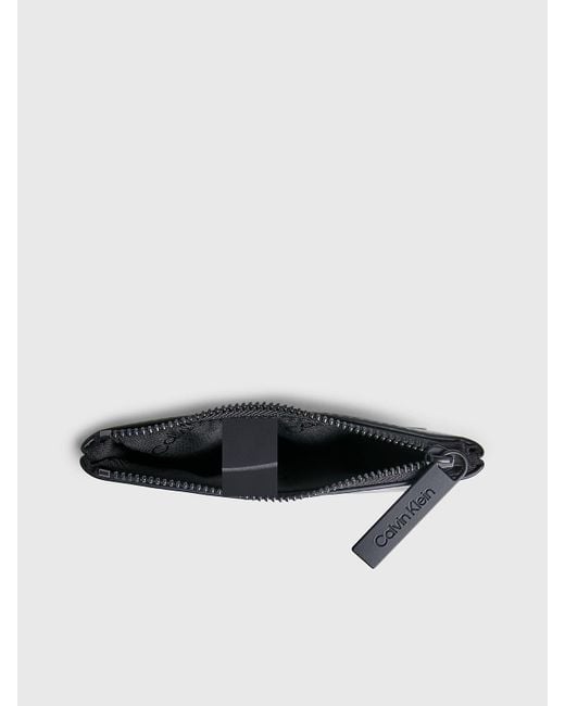 Calvin Klein Black Leather Pouch for men