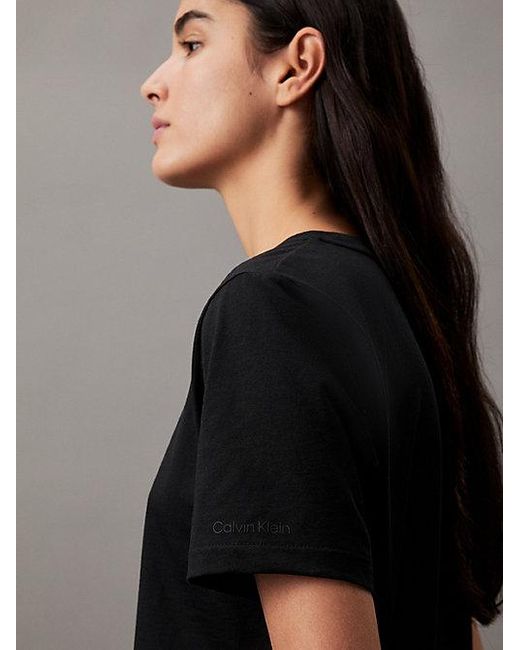 Calvin Klein Black Soft Cotton T-Shirt