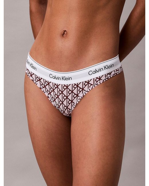 String Calvin Klein en coloris Multicolor