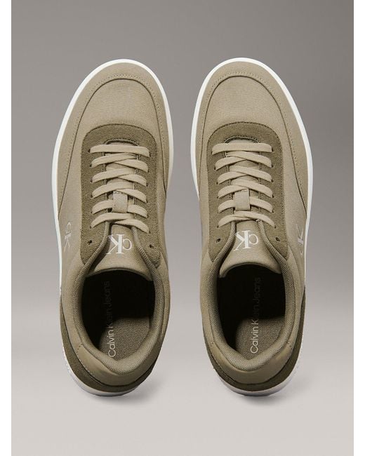 Baskets En Toile Calvin Klein pour homme en coloris Gray