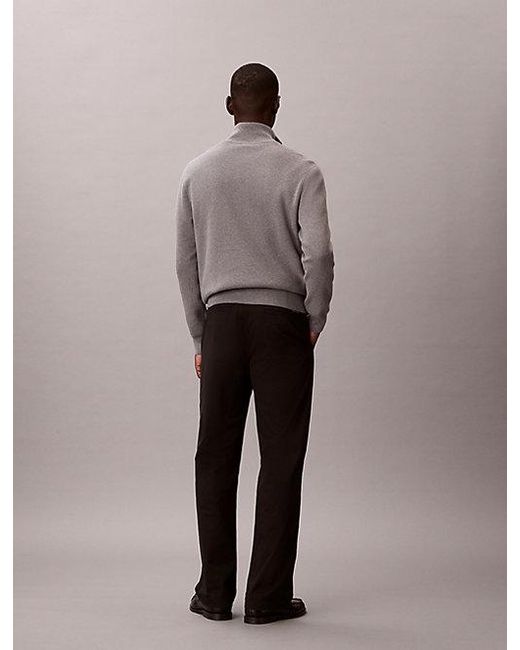 Calvin Klein Black Jeans 90S Straight Chino Pants for men