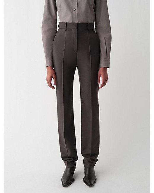 Calvin Klein Gray Lucia Slim Trousers