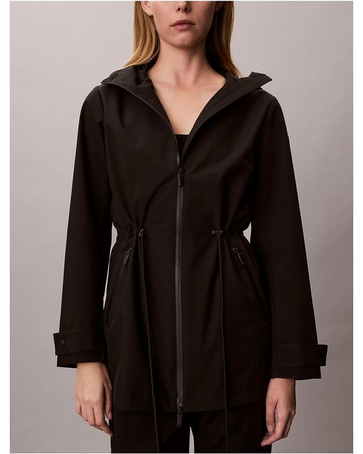 Calvin Klein Black Slim Tech Jacket