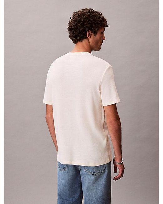 Calvin Klein Multicolor T-Shirt With Lozenges Calico for men