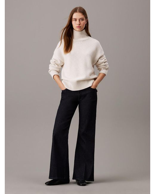 Calvin Klein Multicolor Slim Flared Jeans