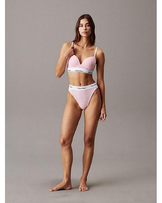 Calvin Klein Push-Up Plunge Bh in het Multicolor