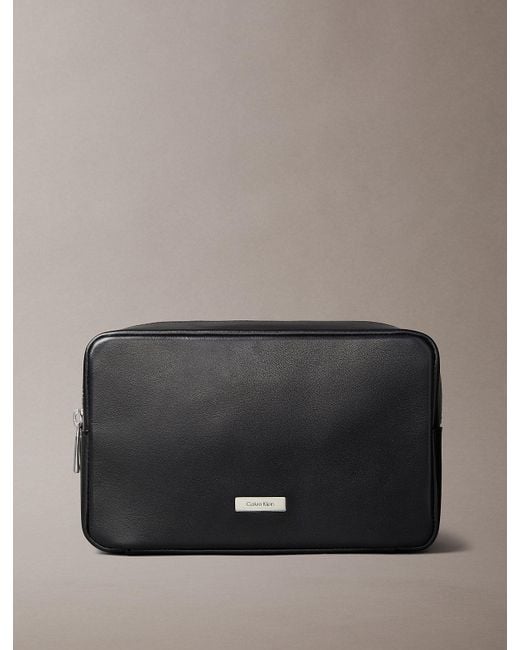 Astuccio Da Bagno di Calvin Klein in Gray da Uomo