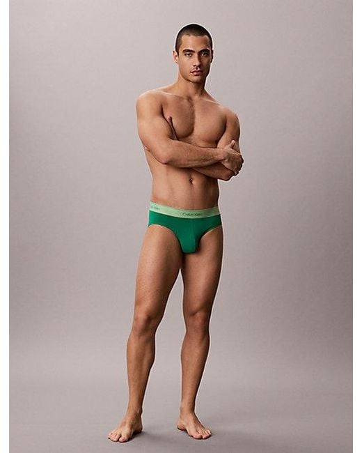 Calvin Klein Blue 5 Pack Briefs for men