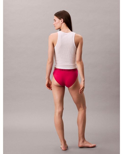 Culotte Calvin Klein en coloris Red