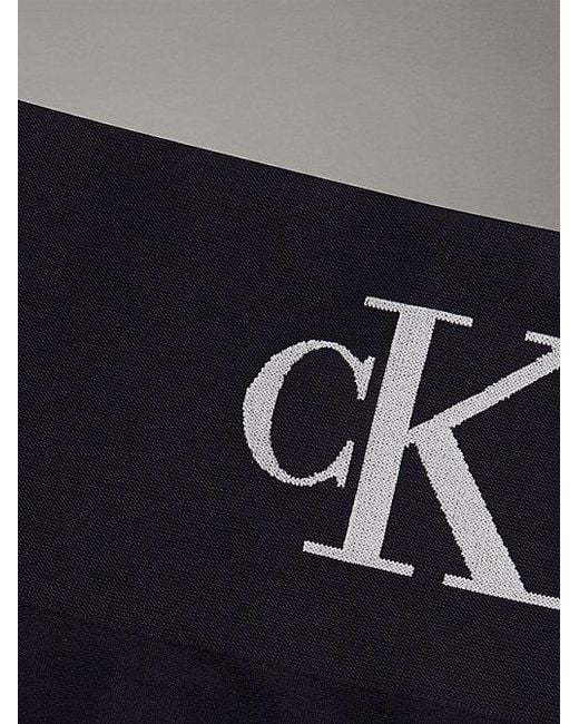 Calvin Klein Black Logo Waistband Tight Shorts