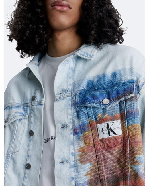 Calvin klein 2024 floral jacket