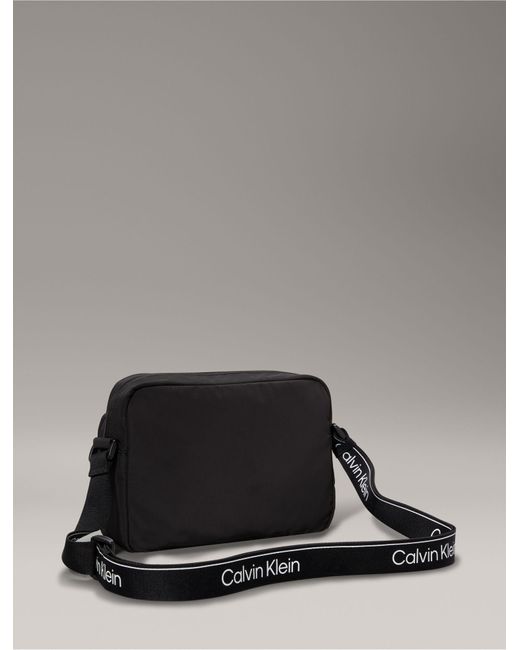 Calvin Klein Black Ck Sport Crossbody Camera Bag for men