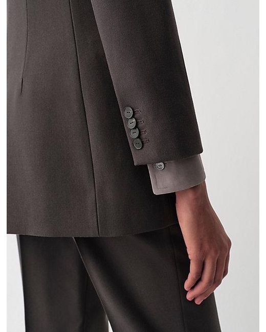 Calvin Klein Gray Adrian Slim Blazer