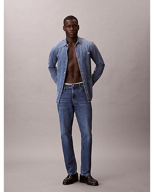 Calvin Klein Blue Jeans Slim Fit Jeans for men